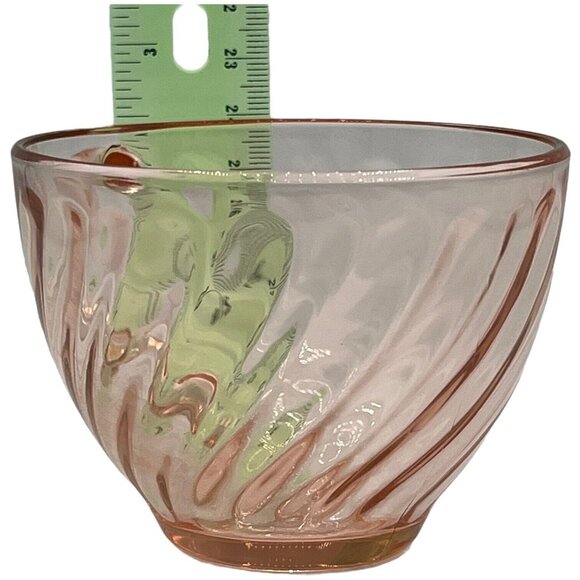 Arcoroc France Luminarc Rosaline Pink Swirl Cup & Saucer Cup 3 1/2 Saucer 5 1/2" - Picture 16 of 16